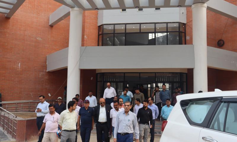 BoG Chairman Visit to Boys' Hostel