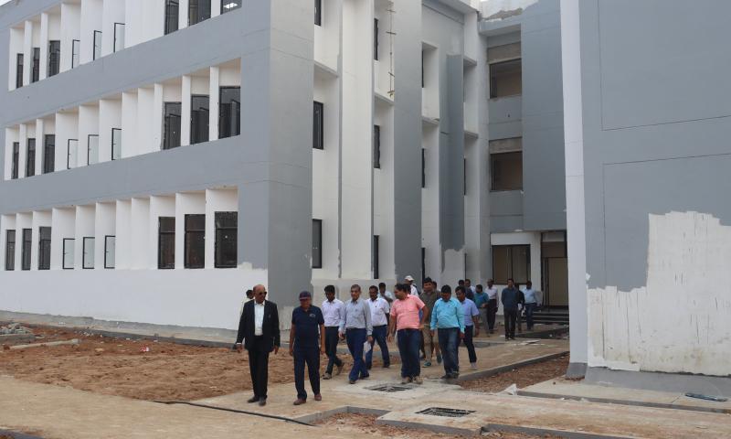 BoG Chairman Visit to Construction Site