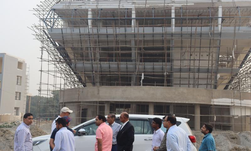 BoG Chairman Visit to Construction Site